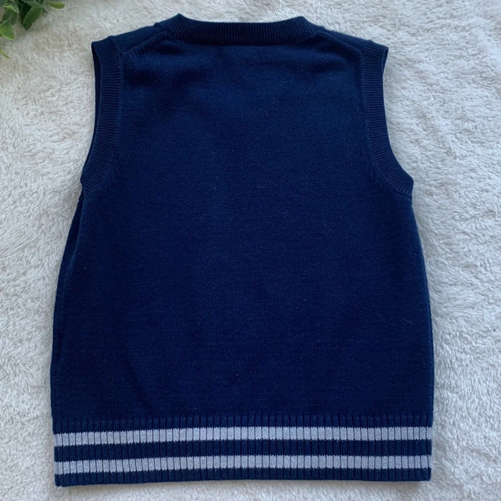 GAP Navy Blue Vest 3 EUC Boys